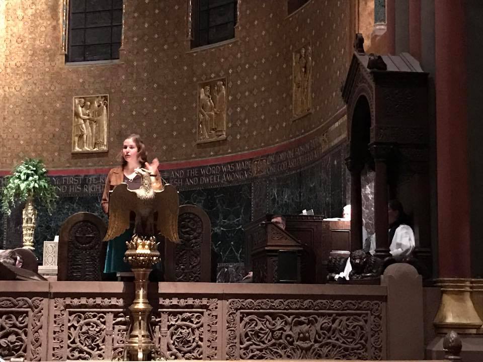 Kelly Steinhaus shares about the week of prayer at beautiful Trinity Church.