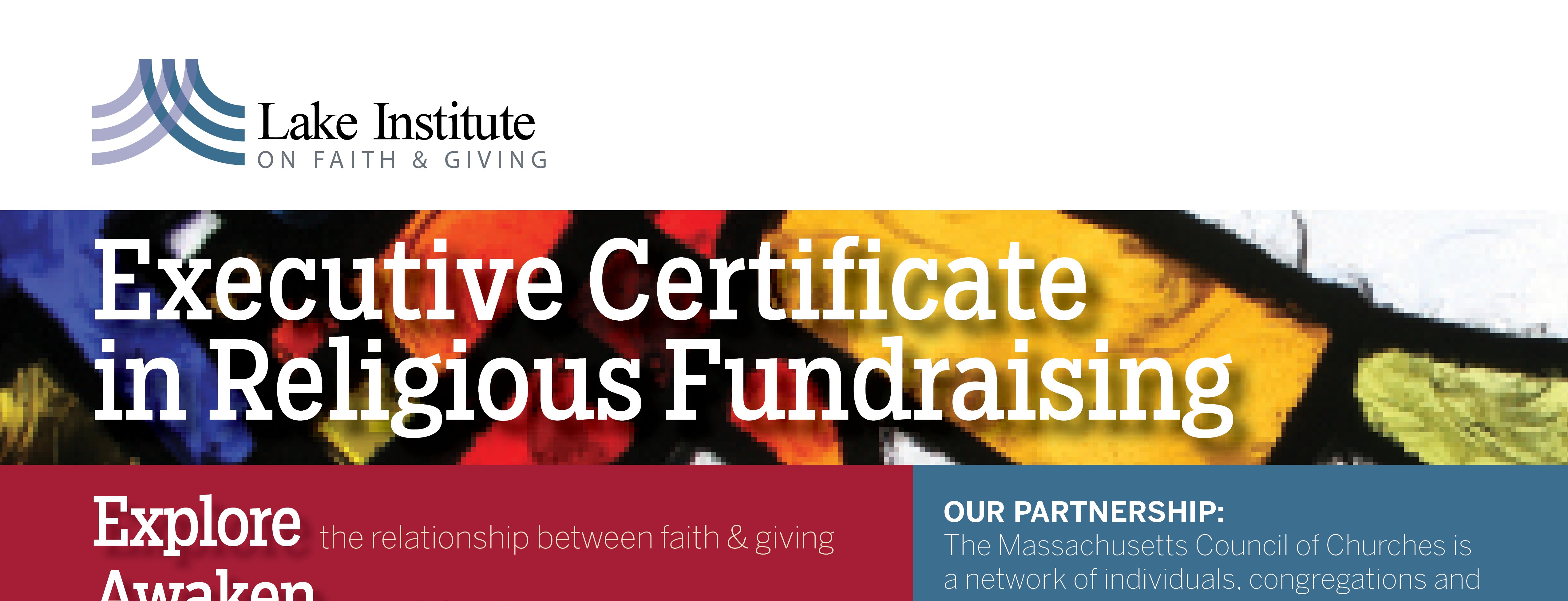 Executive Certificate In Religious Fundraising Uniteboston